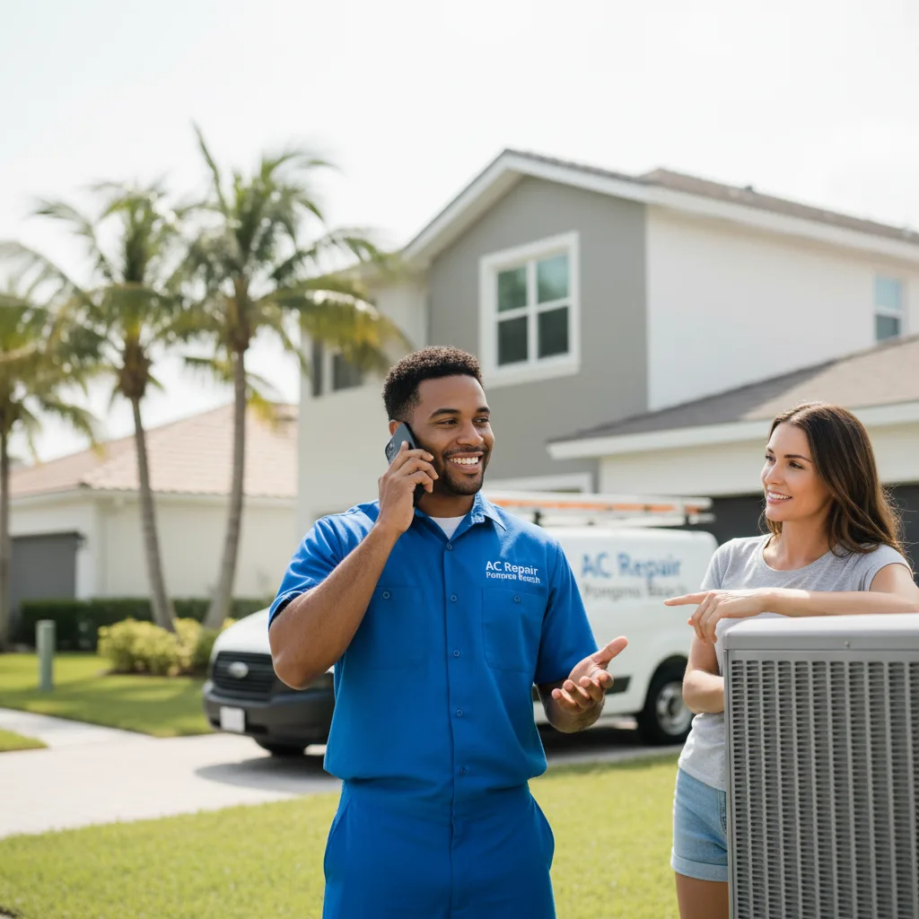 AC Repair Pompano Beach customer support in Fredericktown